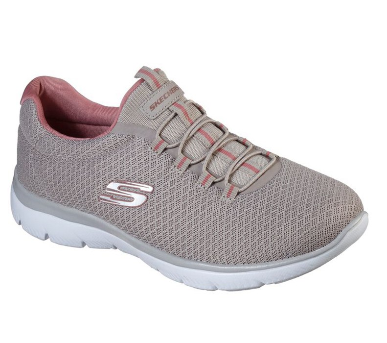 Skechers Summits - Womens Sneakers Pink [AU-LT7301]